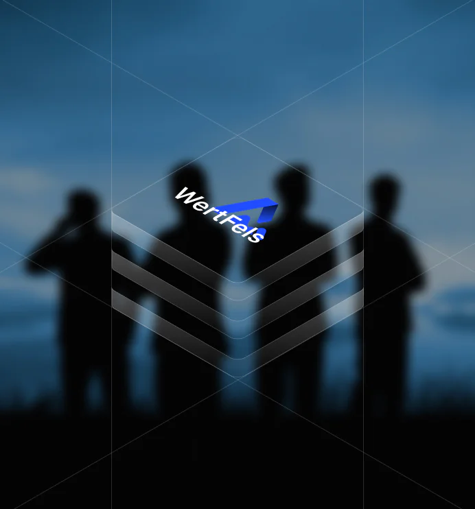 Abstract technology team graphic